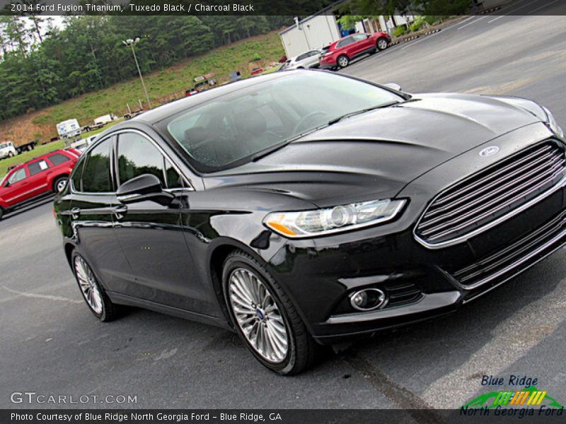 Tuxedo Black / Charcoal Black 2014 Ford Fusion Titanium