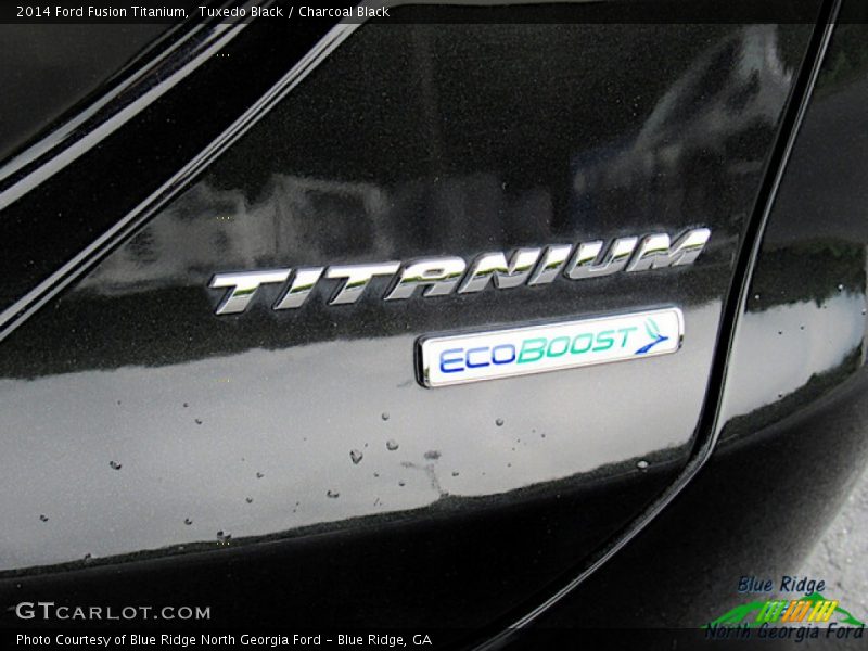 Tuxedo Black / Charcoal Black 2014 Ford Fusion Titanium