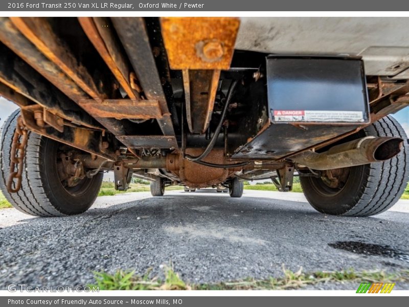 Oxford White / Pewter 2016 Ford Transit 250 Van XL LR Regular