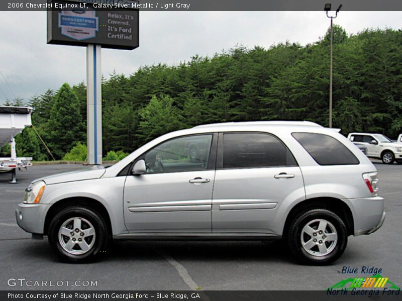 Galaxy Silver Metallic / Light Gray 2006 Chevrolet Equinox LT