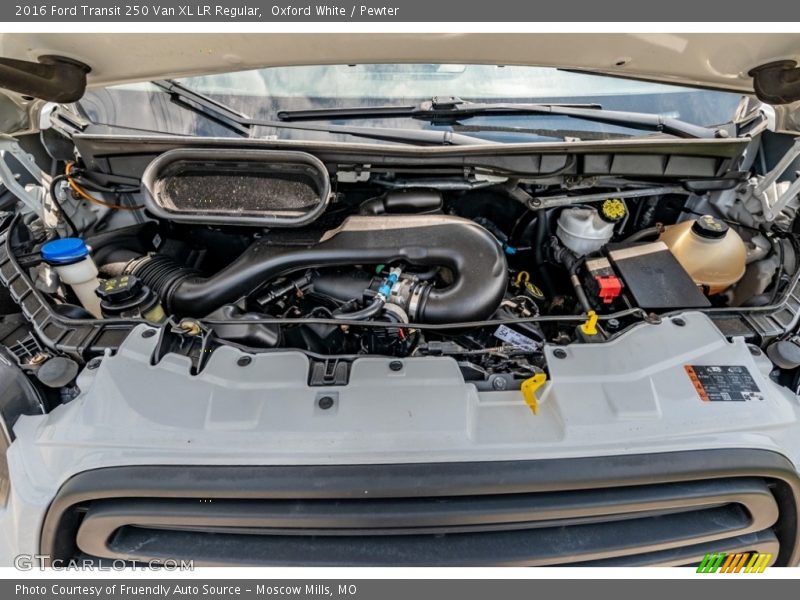 Oxford White / Pewter 2016 Ford Transit 250 Van XL LR Regular