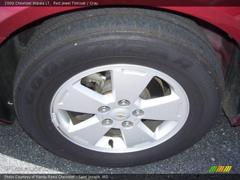 Red Jewel Tintcoat / Gray 2009 Chevrolet Impala LT