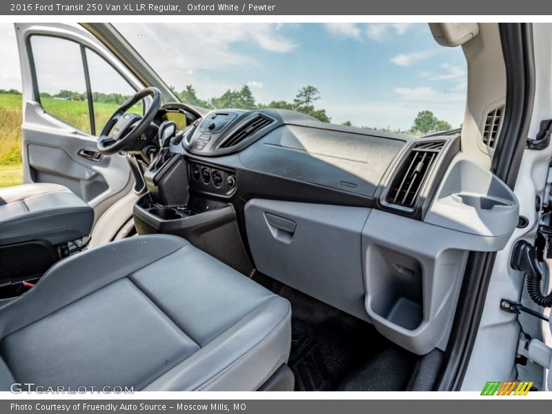 Oxford White / Pewter 2016 Ford Transit 250 Van XL LR Regular