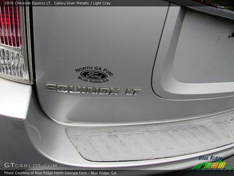 Galaxy Silver Metallic / Light Gray 2006 Chevrolet Equinox LT