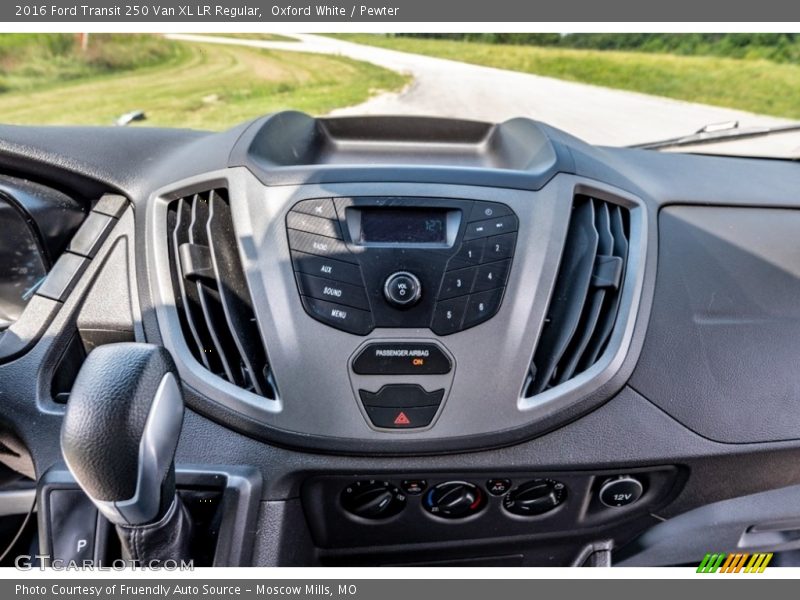 Controls of 2016 Transit 250 Van XL LR Regular