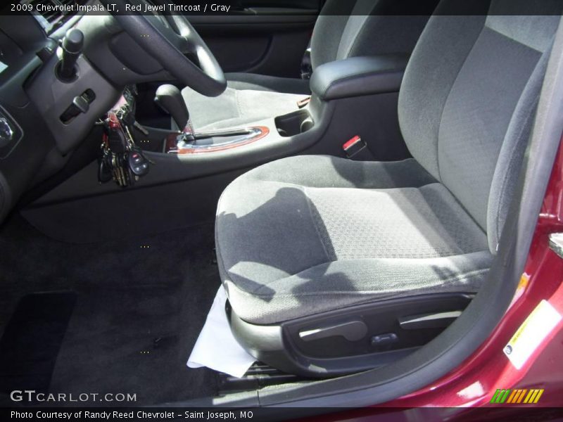 Red Jewel Tintcoat / Gray 2009 Chevrolet Impala LT