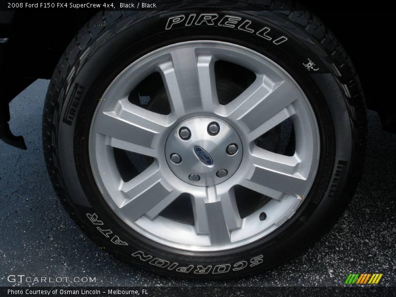 Black / Black 2008 Ford F150 FX4 SuperCrew 4x4