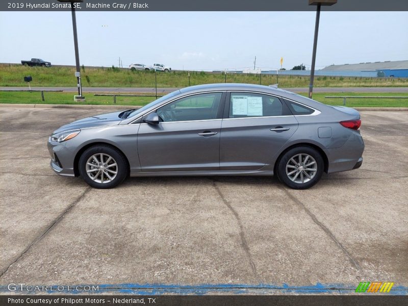 Machine Gray / Black 2019 Hyundai Sonata SE