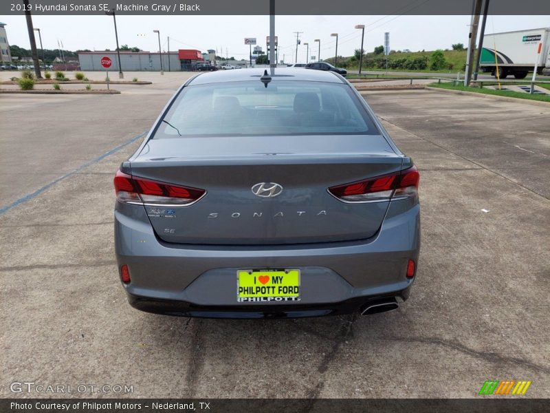 Machine Gray / Black 2019 Hyundai Sonata SE