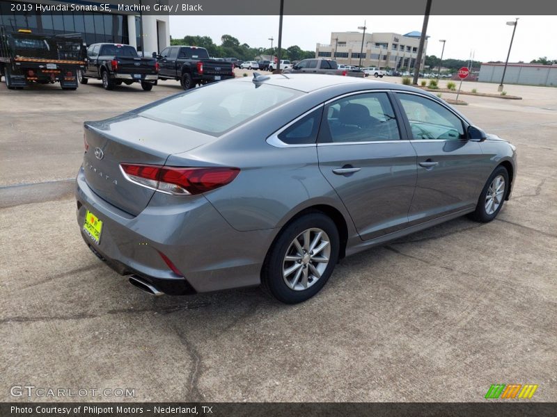 Machine Gray / Black 2019 Hyundai Sonata SE