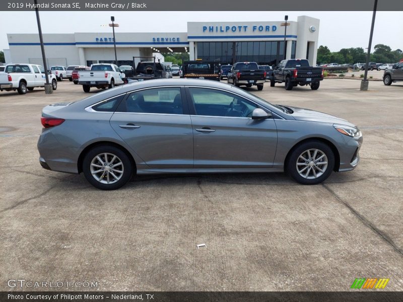 Machine Gray / Black 2019 Hyundai Sonata SE