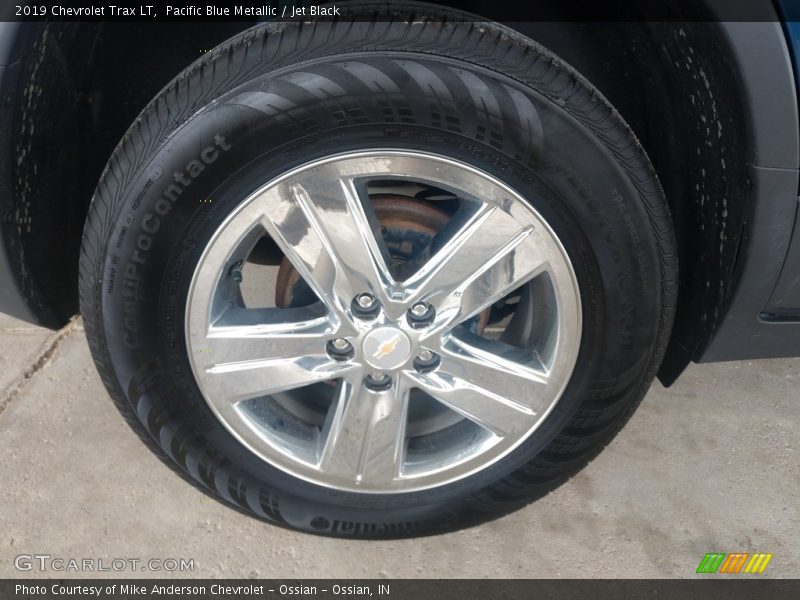 Pacific Blue Metallic / Jet Black 2019 Chevrolet Trax LT