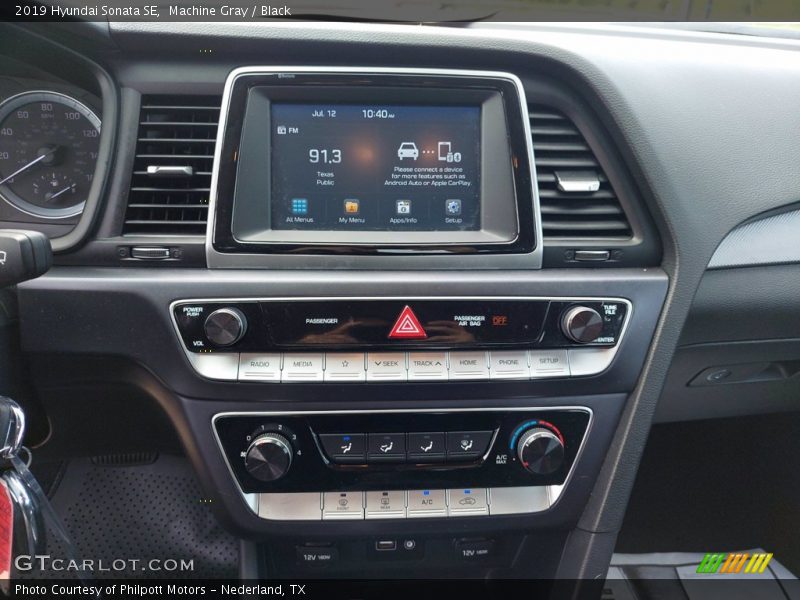 Machine Gray / Black 2019 Hyundai Sonata SE
