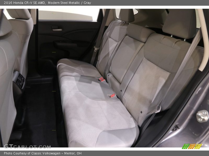 Rear Seat of 2016 CR-V SE AWD