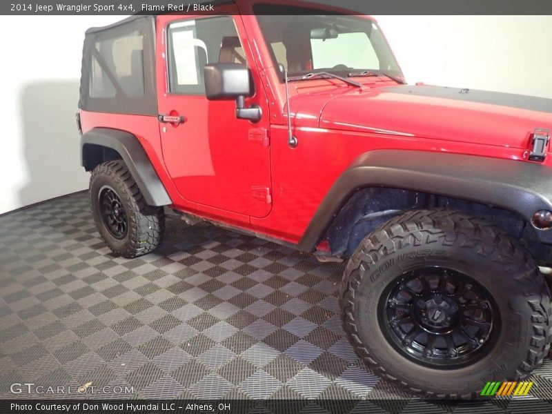 Flame Red / Black 2014 Jeep Wrangler Sport 4x4