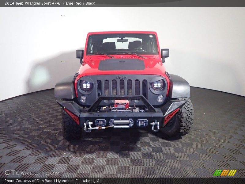 Flame Red / Black 2014 Jeep Wrangler Sport 4x4