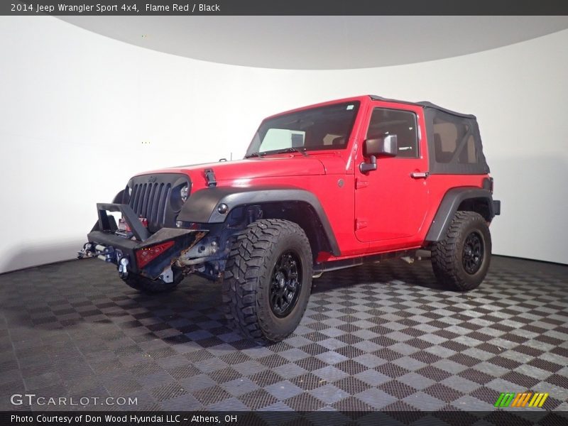 Flame Red / Black 2014 Jeep Wrangler Sport 4x4