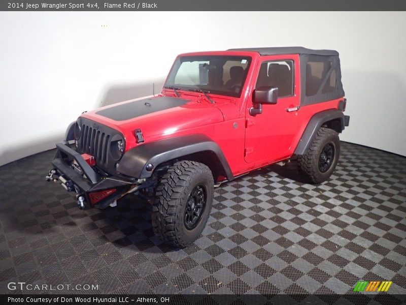 Flame Red / Black 2014 Jeep Wrangler Sport 4x4
