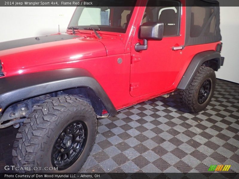 Flame Red / Black 2014 Jeep Wrangler Sport 4x4
