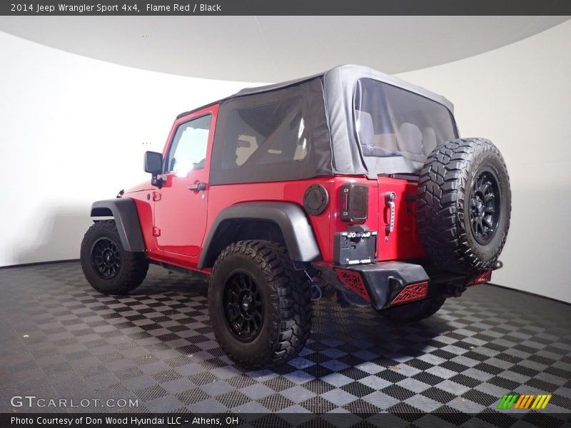 Flame Red / Black 2014 Jeep Wrangler Sport 4x4