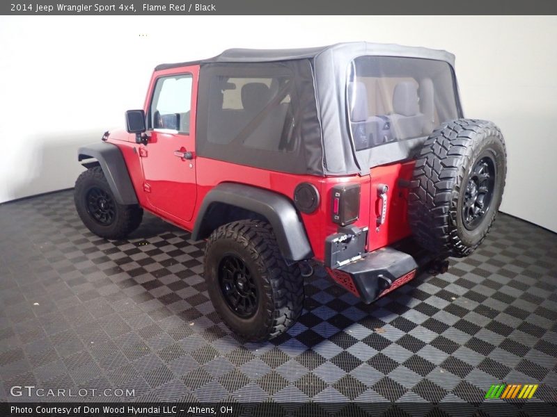 Flame Red / Black 2014 Jeep Wrangler Sport 4x4