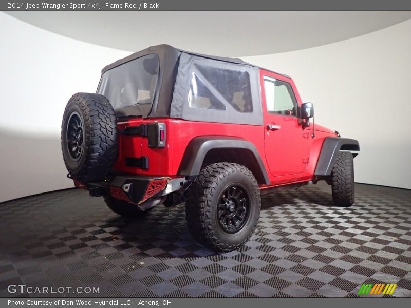 Flame Red / Black 2014 Jeep Wrangler Sport 4x4