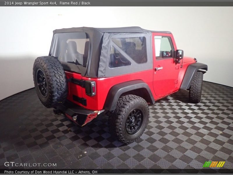 Flame Red / Black 2014 Jeep Wrangler Sport 4x4