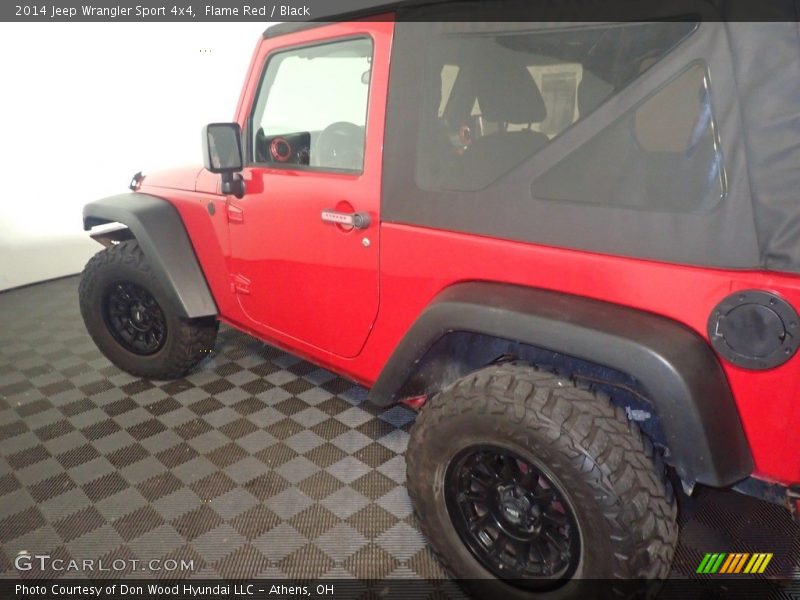 Flame Red / Black 2014 Jeep Wrangler Sport 4x4