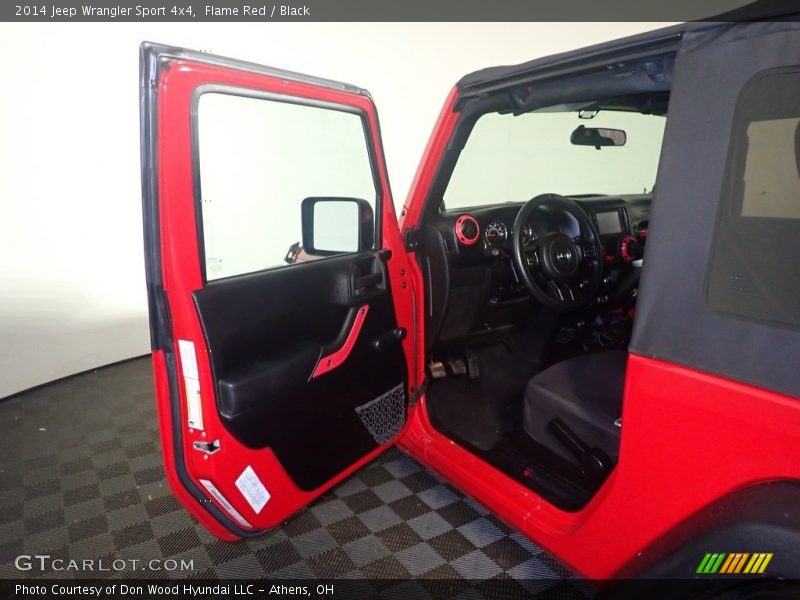 Flame Red / Black 2014 Jeep Wrangler Sport 4x4