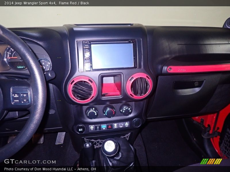 Flame Red / Black 2014 Jeep Wrangler Sport 4x4
