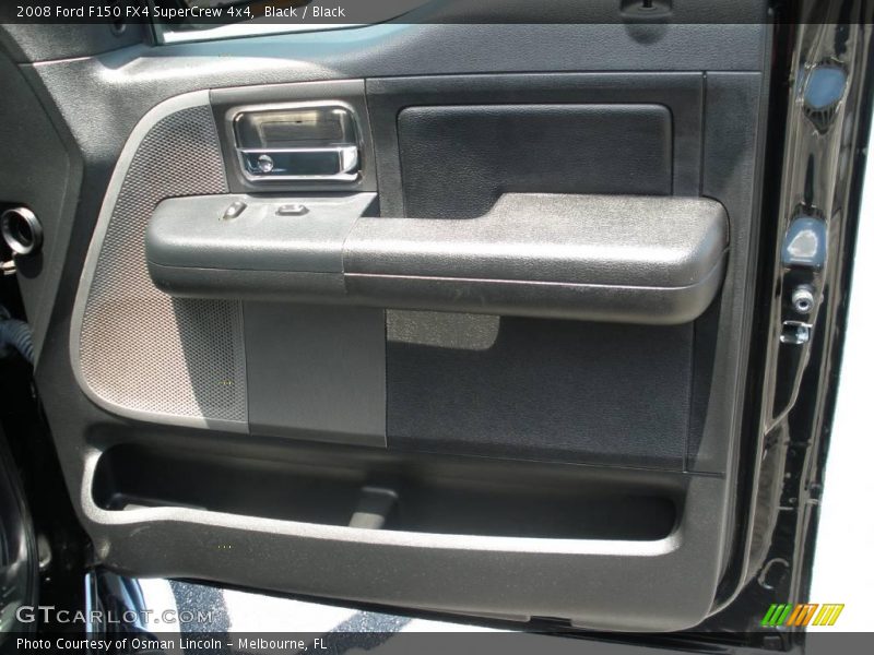 Black / Black 2008 Ford F150 FX4 SuperCrew 4x4