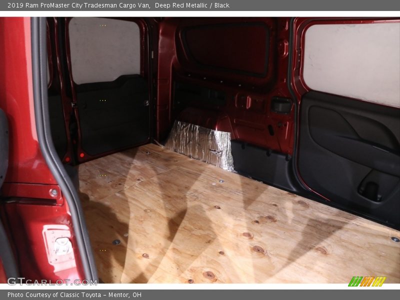 Deep Red Metallic / Black 2019 Ram ProMaster City Tradesman Cargo Van