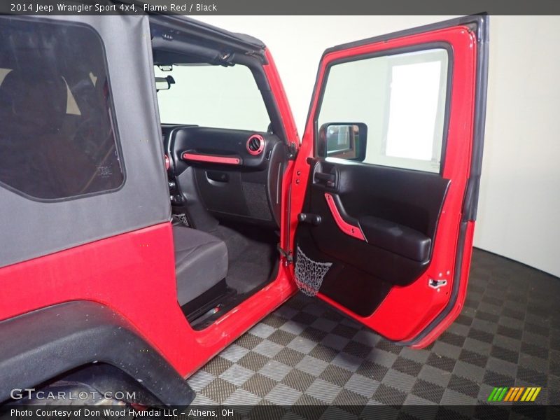 Flame Red / Black 2014 Jeep Wrangler Sport 4x4