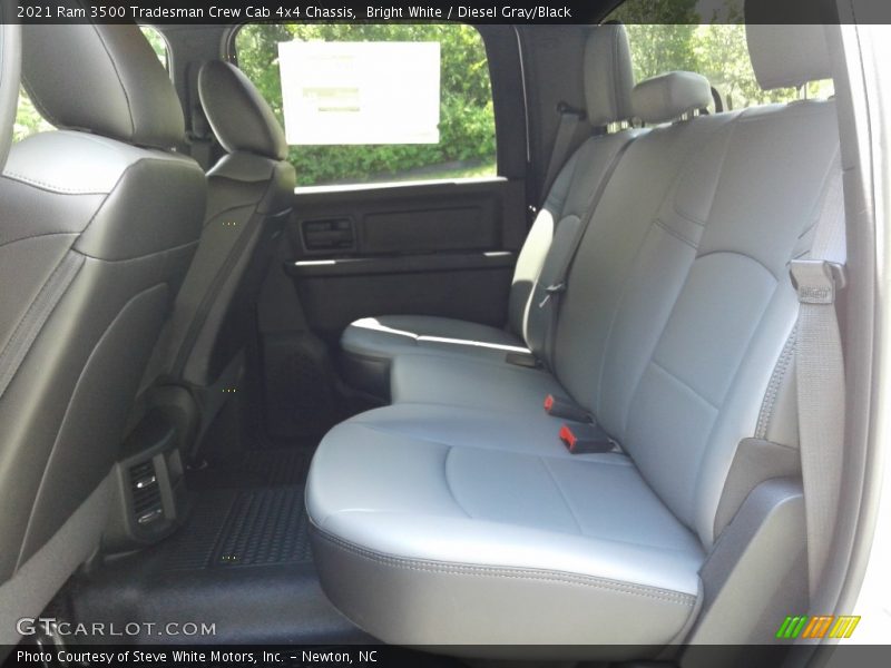 Bright White / Diesel Gray/Black 2021 Ram 3500 Tradesman Crew Cab 4x4 Chassis
