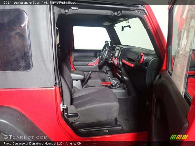 Flame Red / Black 2014 Jeep Wrangler Sport 4x4