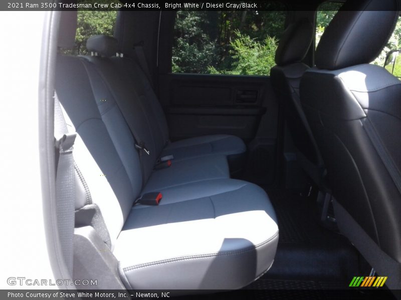 Bright White / Diesel Gray/Black 2021 Ram 3500 Tradesman Crew Cab 4x4 Chassis