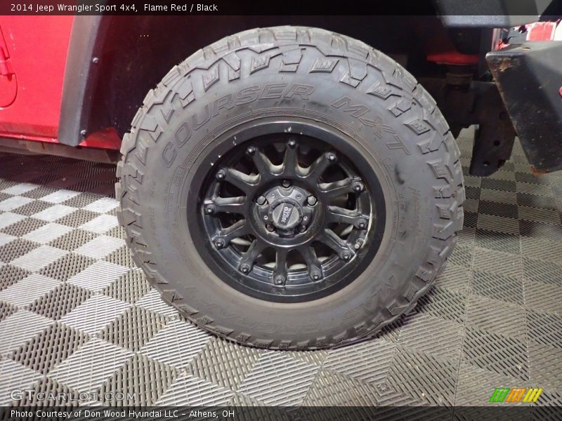 Flame Red / Black 2014 Jeep Wrangler Sport 4x4