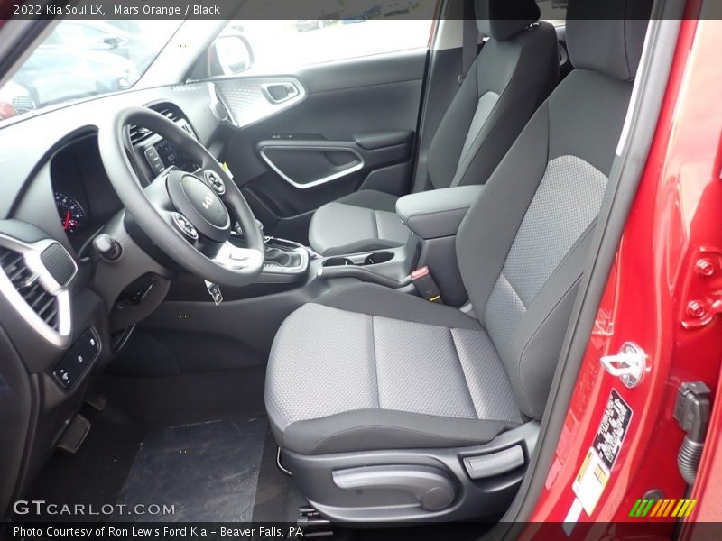 Mars Orange / Black 2022 Kia Soul LX