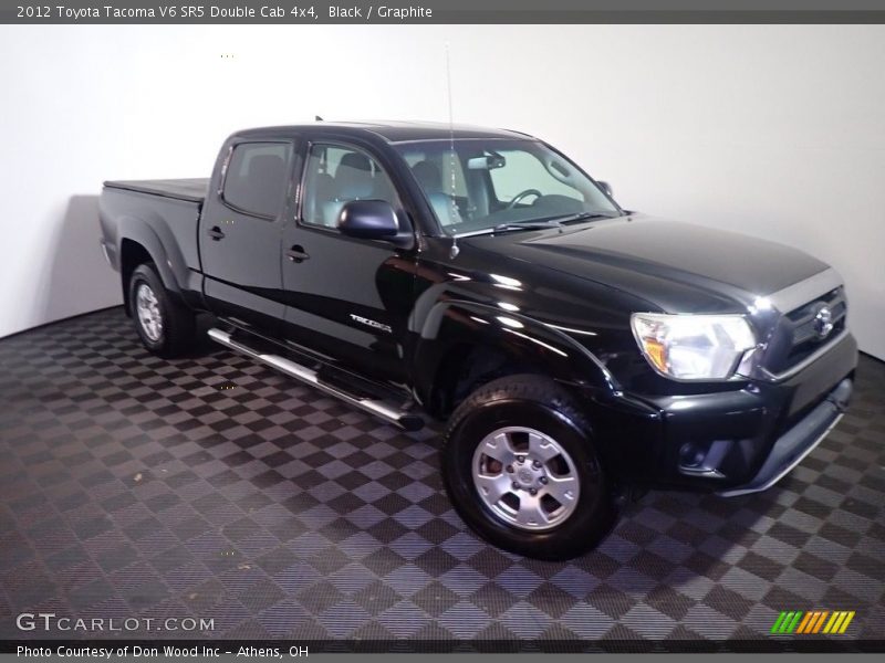 Black / Graphite 2012 Toyota Tacoma V6 SR5 Double Cab 4x4