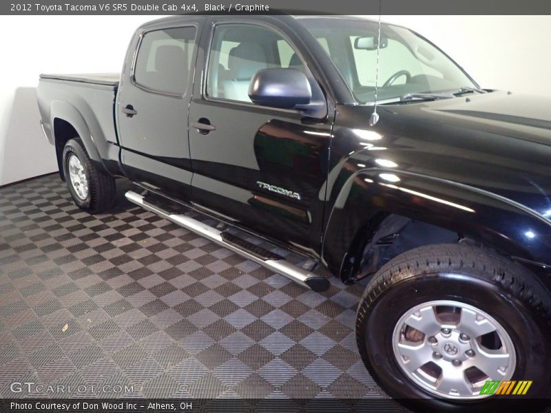 Black / Graphite 2012 Toyota Tacoma V6 SR5 Double Cab 4x4