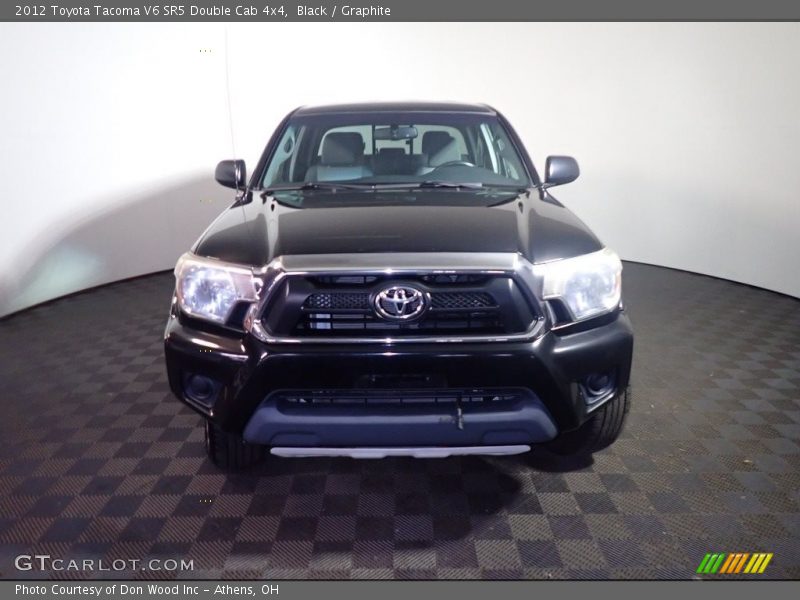 Black / Graphite 2012 Toyota Tacoma V6 SR5 Double Cab 4x4