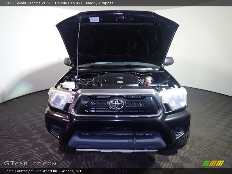 Black / Graphite 2012 Toyota Tacoma V6 SR5 Double Cab 4x4