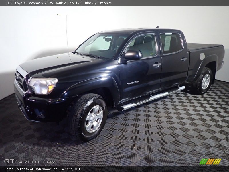 Black / Graphite 2012 Toyota Tacoma V6 SR5 Double Cab 4x4