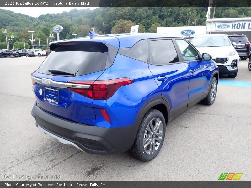 Neptune Blue / Black 2022 Kia Seltos LX AWD