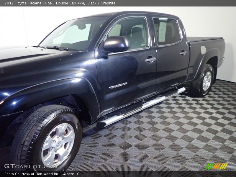 Black / Graphite 2012 Toyota Tacoma V6 SR5 Double Cab 4x4
