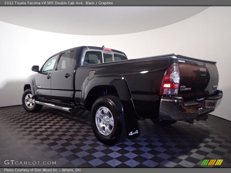 Black / Graphite 2012 Toyota Tacoma V6 SR5 Double Cab 4x4
