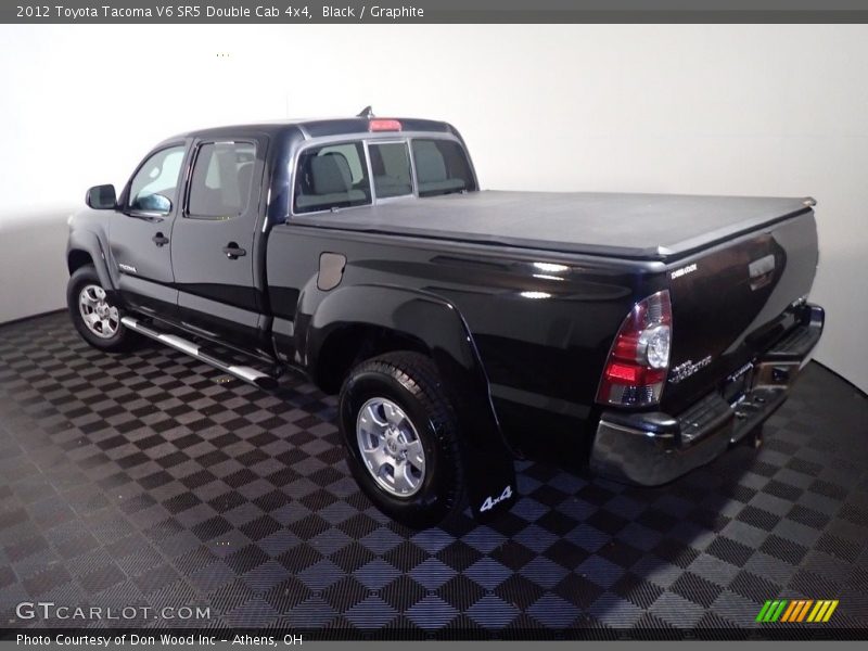 Black / Graphite 2012 Toyota Tacoma V6 SR5 Double Cab 4x4