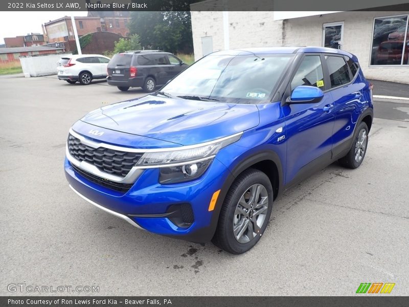 Neptune Blue / Black 2022 Kia Seltos LX AWD