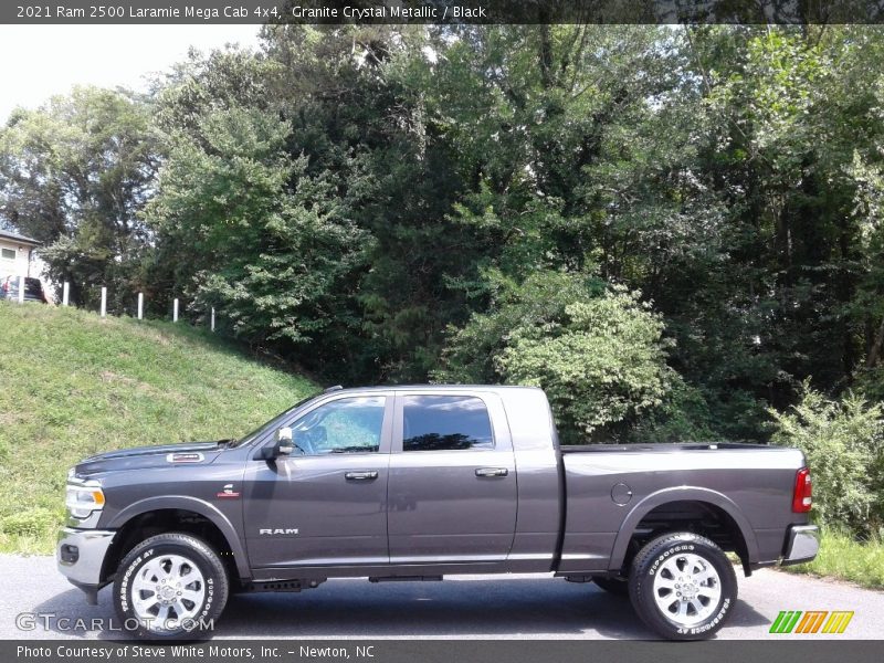  2021 2500 Laramie Mega Cab 4x4 Granite Crystal Metallic