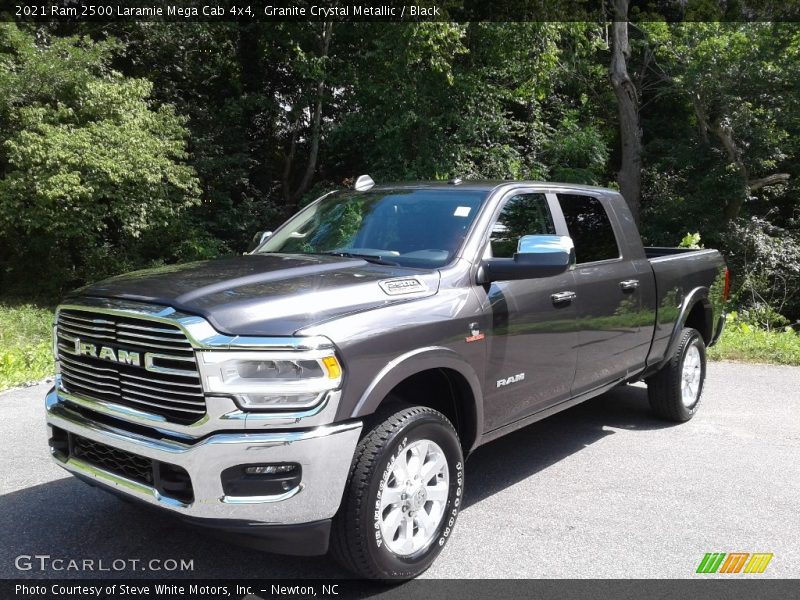 Granite Crystal Metallic / Black 2021 Ram 2500 Laramie Mega Cab 4x4